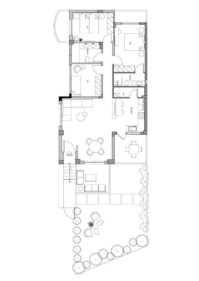 Ros Solis Luxure House Chania  Ngoại thất bức ảnh
